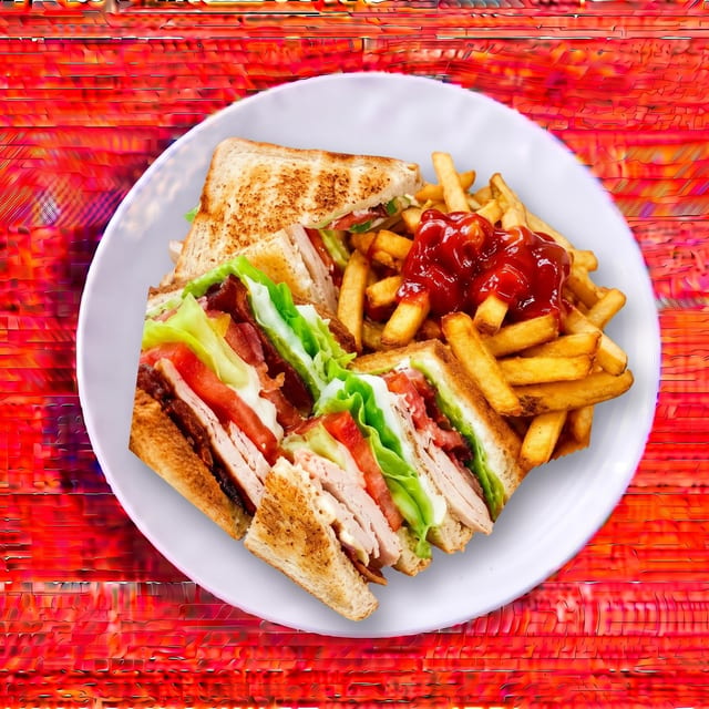 Smoked Turkey Club.
